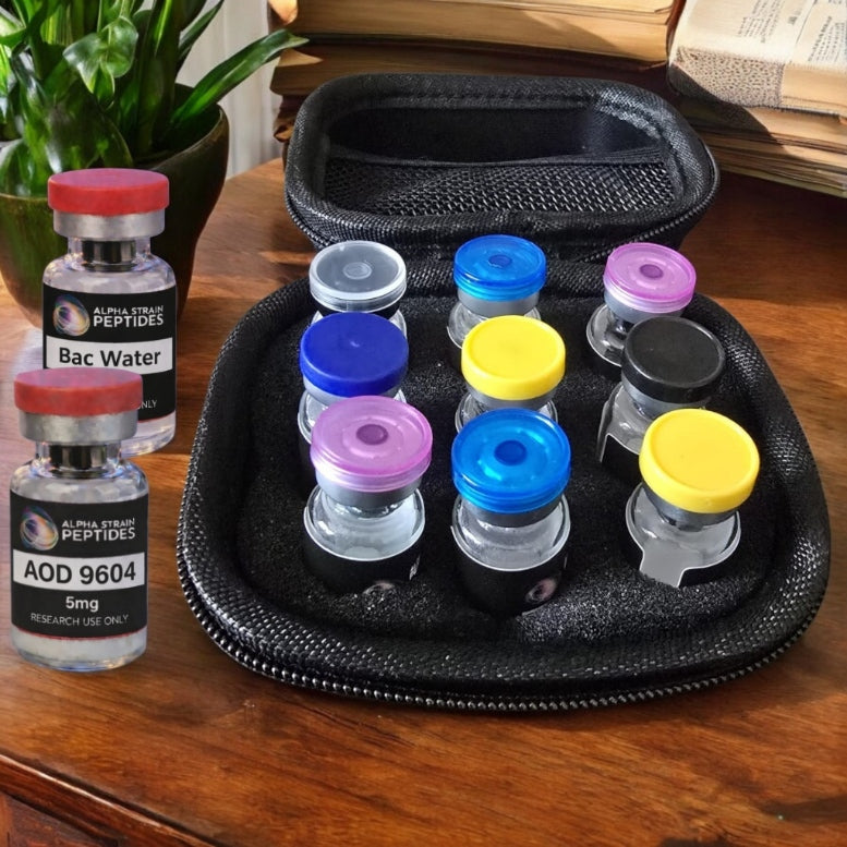 Peptide Travel  Case  6 or 9 vials