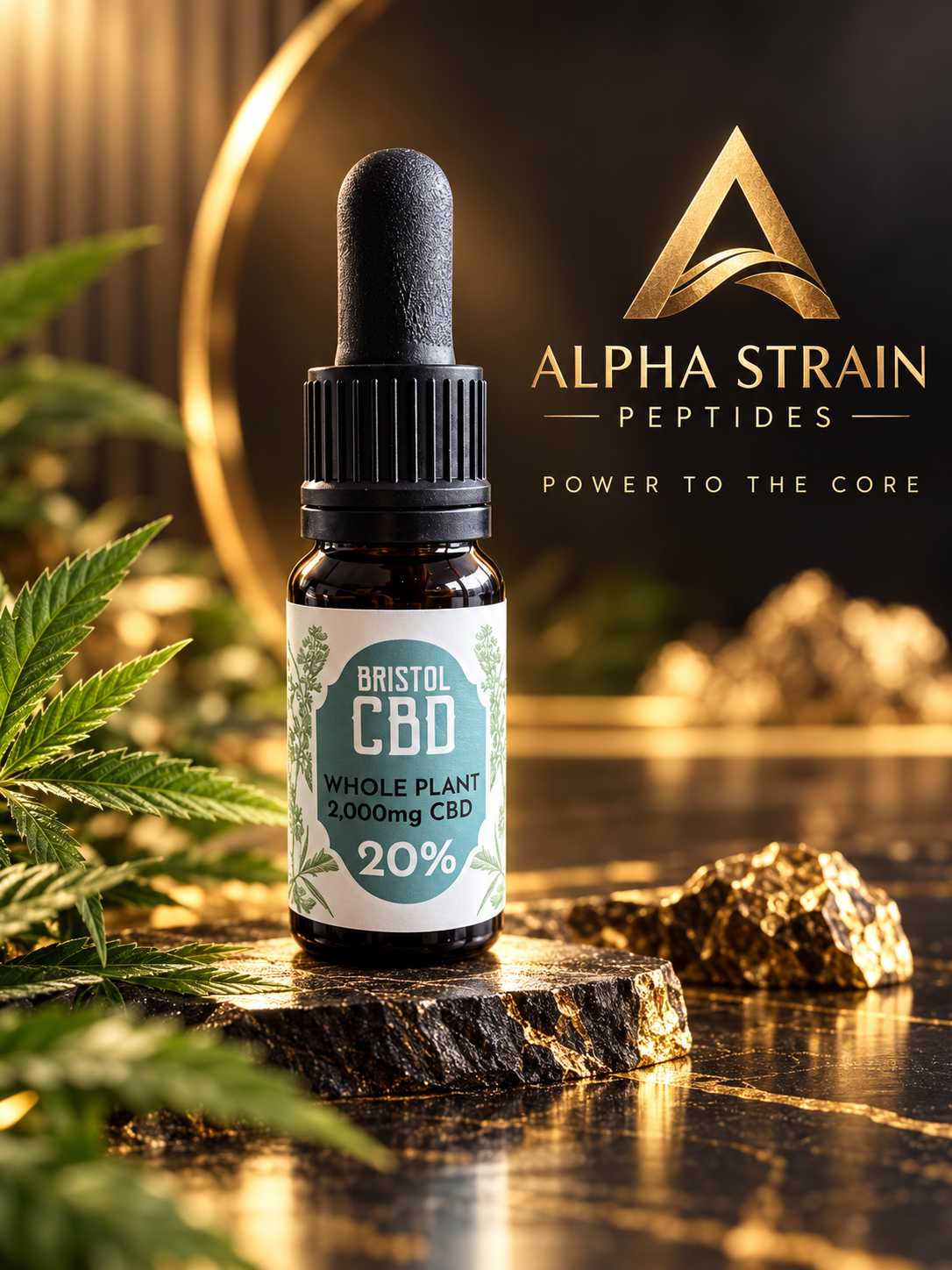 20% Whole Plant, Full Spectrum CBD Oil
