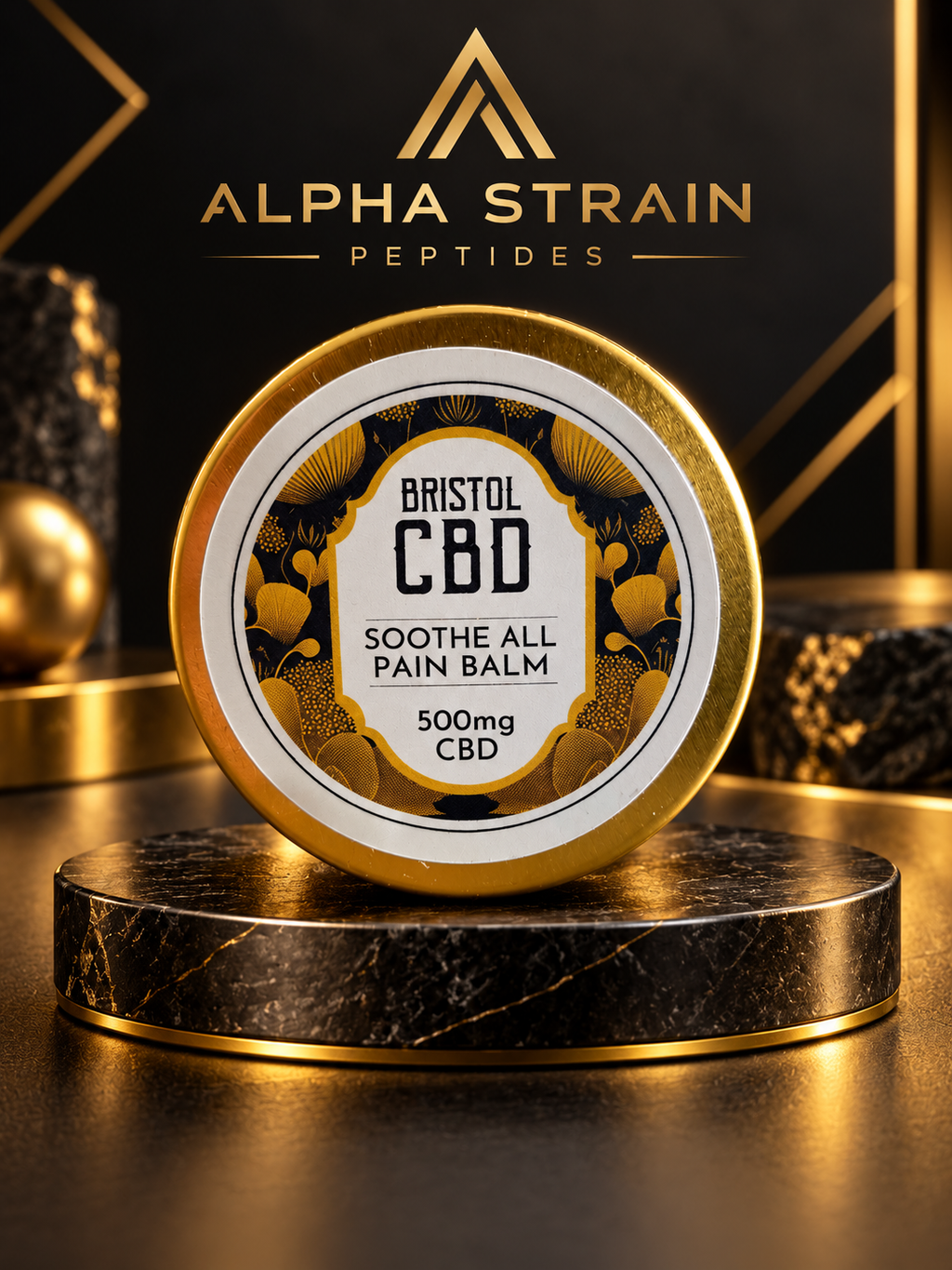 CBD Muscle Balm & Skin Rub – 500mg CBD, 50ml