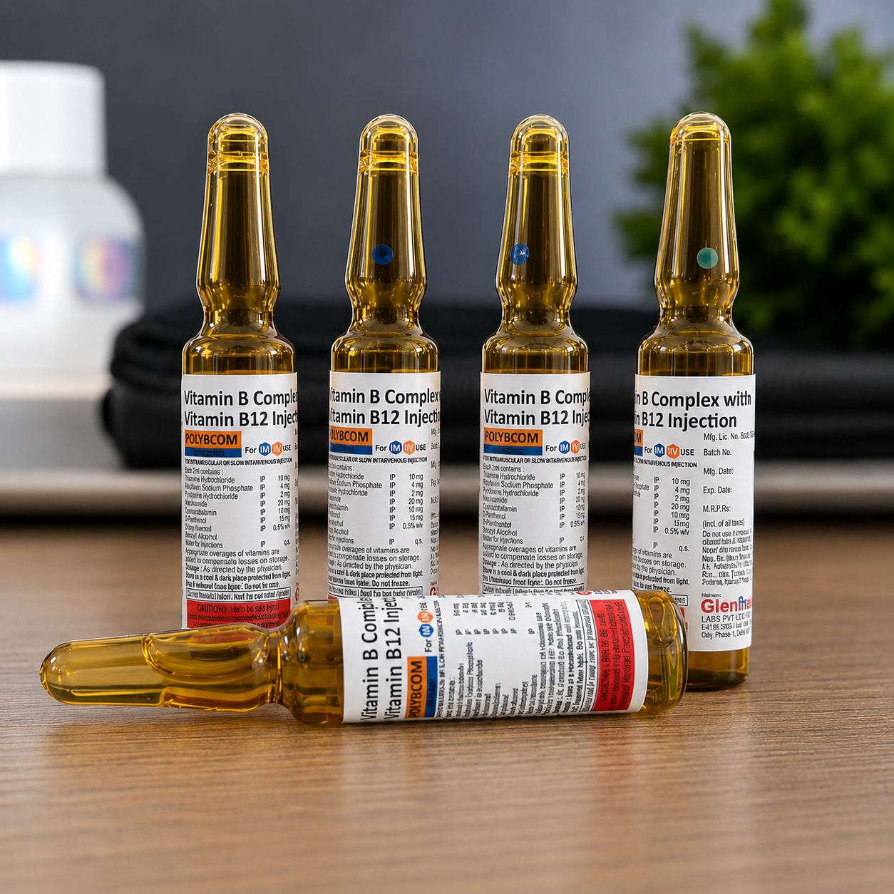 Vitamin B Complex With Vitamin B12.