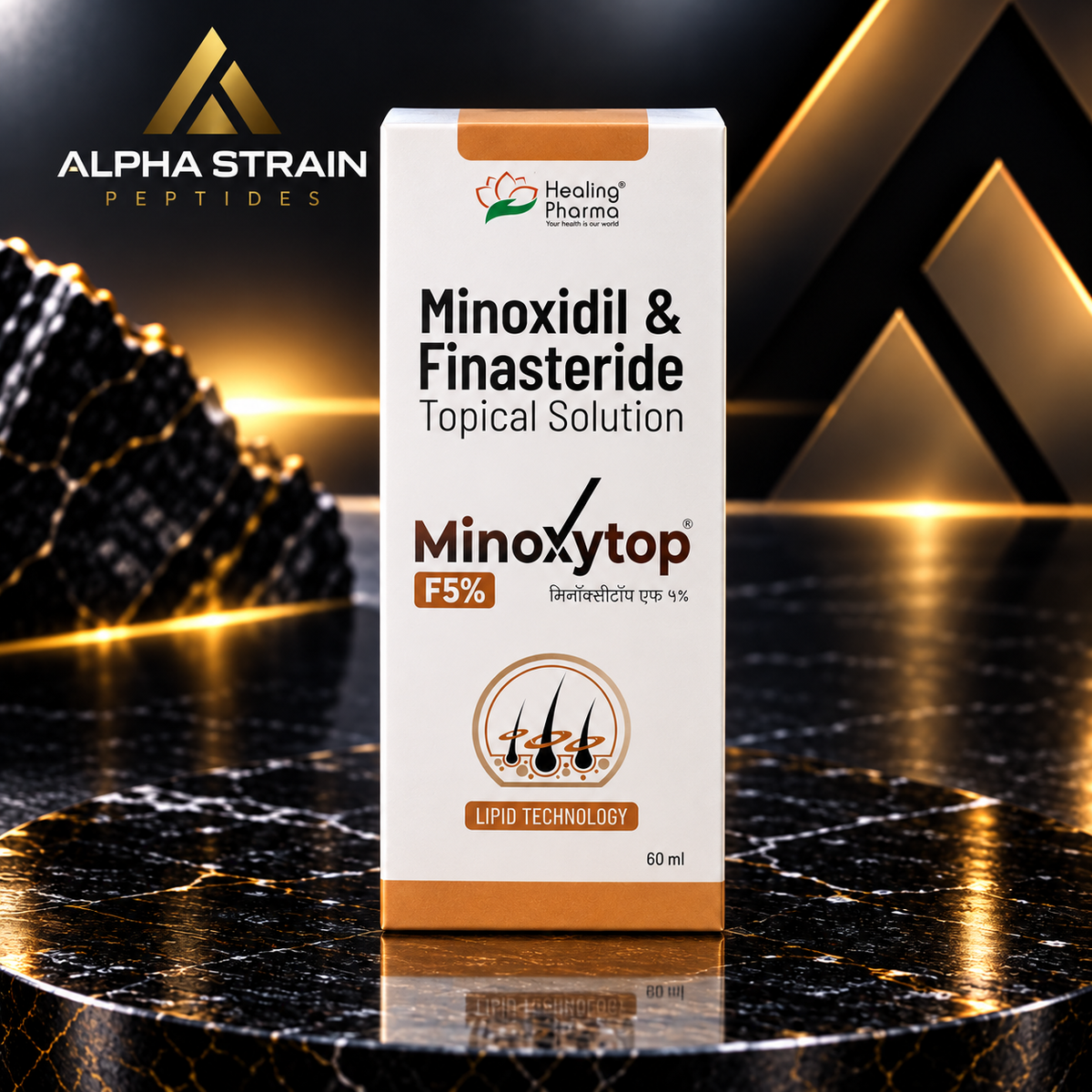 Minoxidil & Finasteride 5% 60ml.
