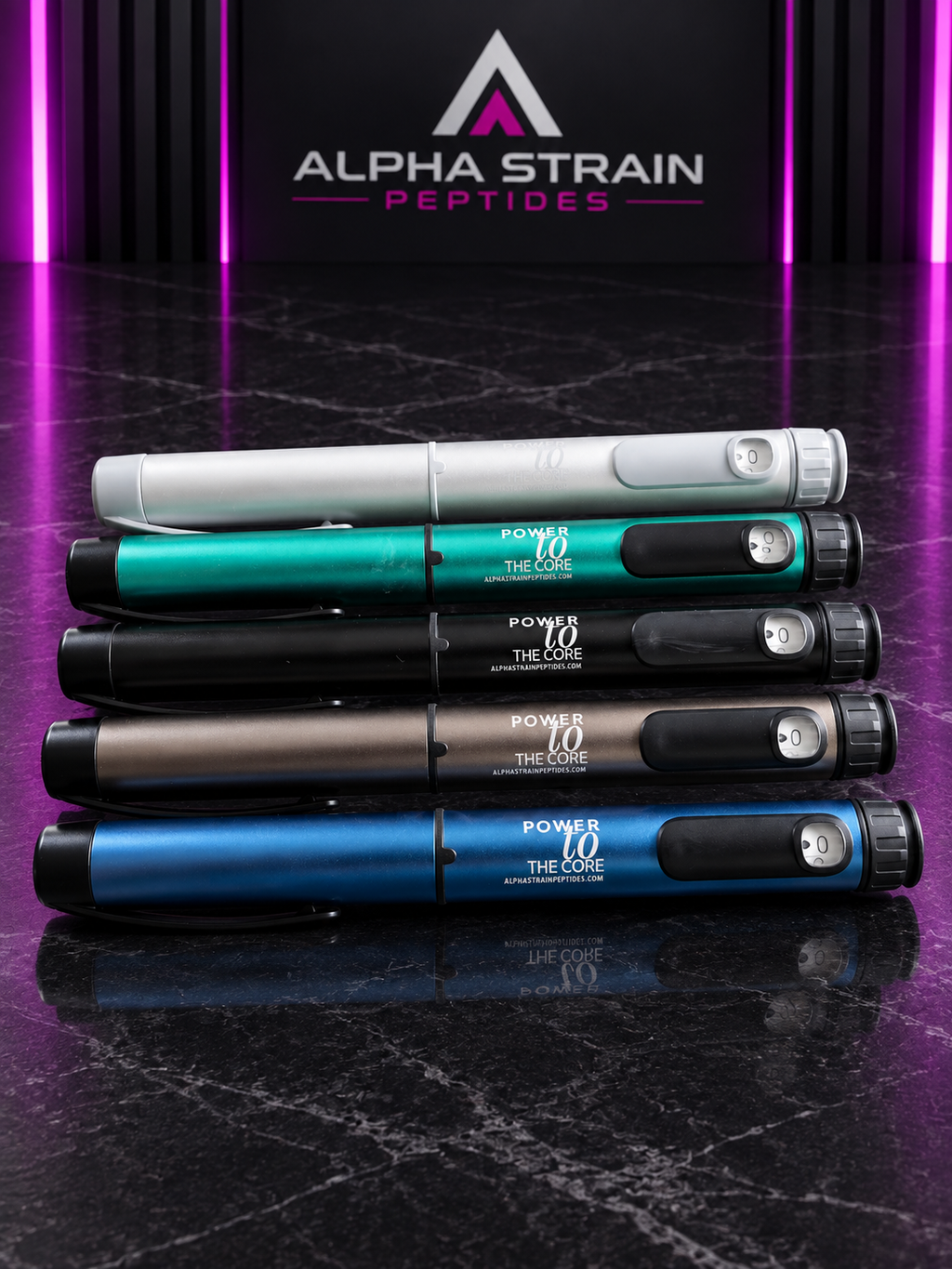 Alpha Strain Peptides                      Reusable Peptide Pen Sets.