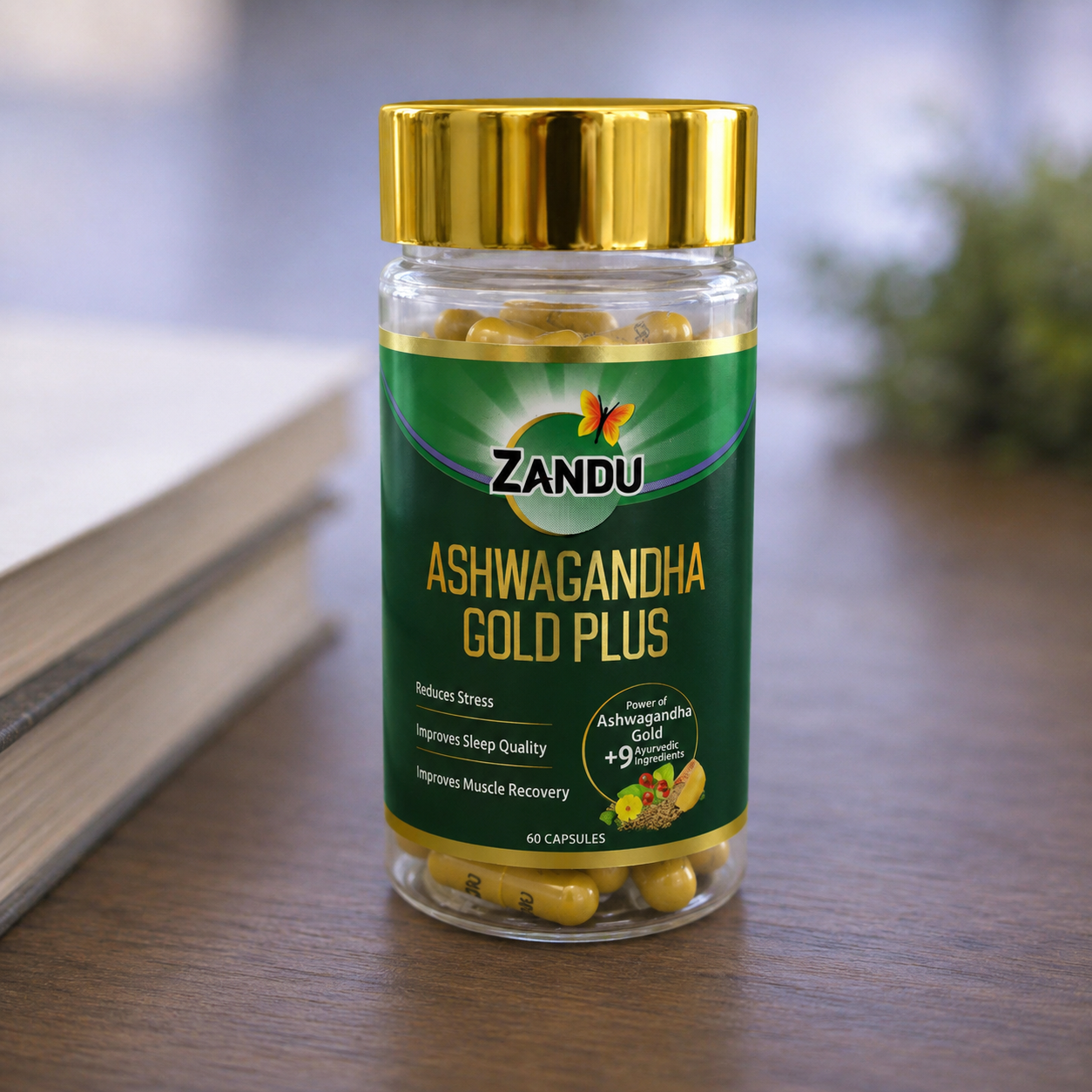 Zandu Ashwagandha Gold Plus Capsules