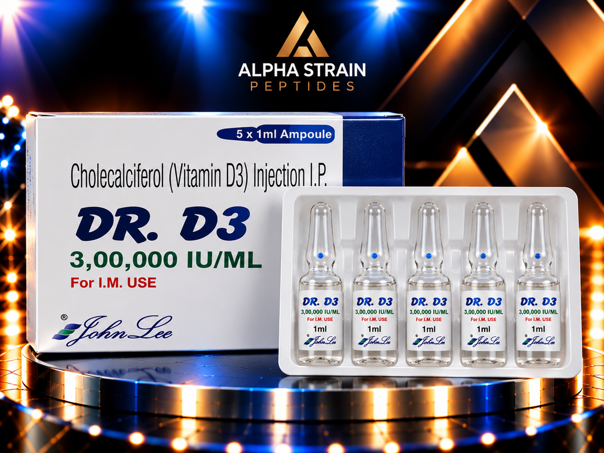 Dr D3 Vitamin D 3.00.000 IU/ML 5 x 1ml Ampoule pack