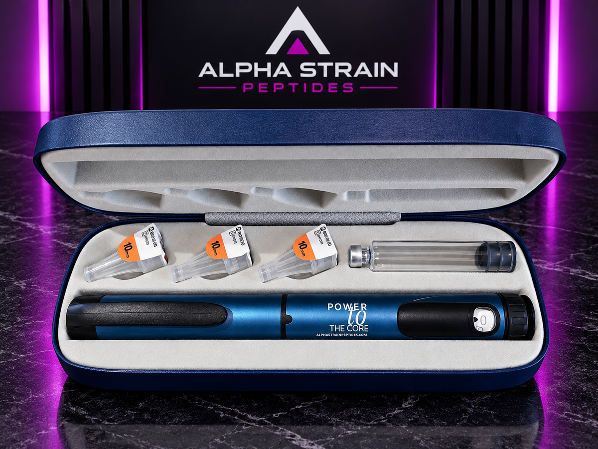 Alpha Strain Peptides                      Reusable Peptide Pen Sets.