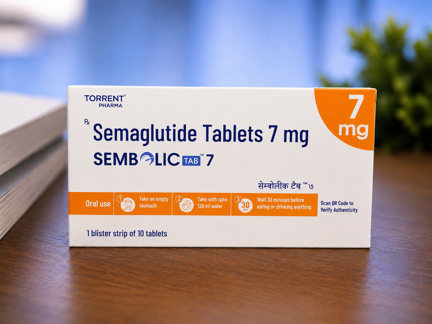 Semigutide (Wegovy) Pill 7mg.